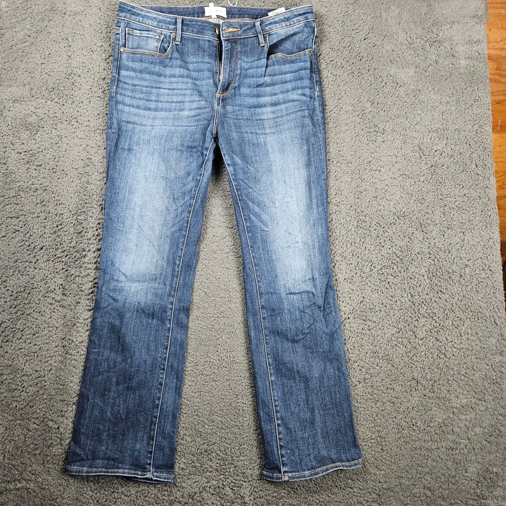 Driftwood Kelly Womens Size‎ 32 Blue Denim Jeans Bootcut Dark Wash